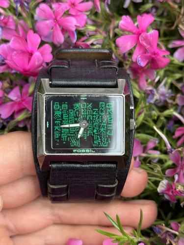 Raro orologio fossil big tic - fossil,