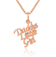 Collana bambina papà in oro