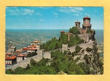 Repubblica di S. Marino prima Torre e panorama  viaggiata 