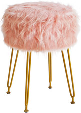 Rotondo Faux Pelle Vanity