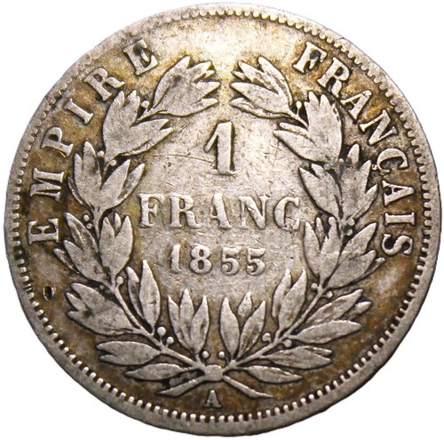 Franc napoléon iii tête - franc,