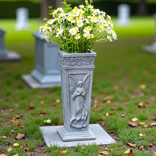 Vaso cimitero resina - vaso,