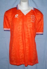 OLANDA vintage mondiali USA 1994 GULLIT VAN BASTEN no match worn jersey L