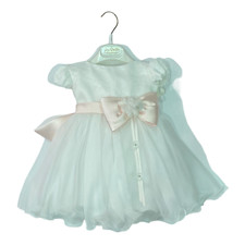 Abito vestito battesimo bimba - vestito,