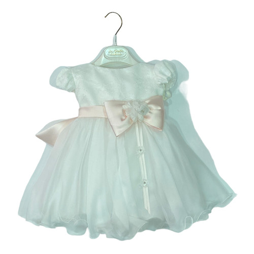 Abito vestito battesimo bimba - battesimo,