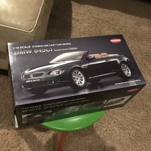 Kyosho bmw 645ci cabrio - 1/18,
