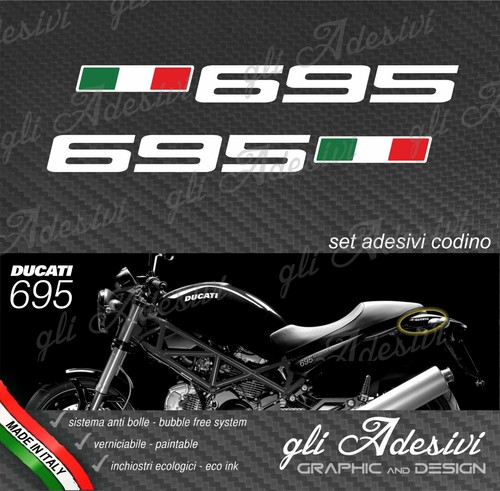 Adesivi ducati monster - 2,