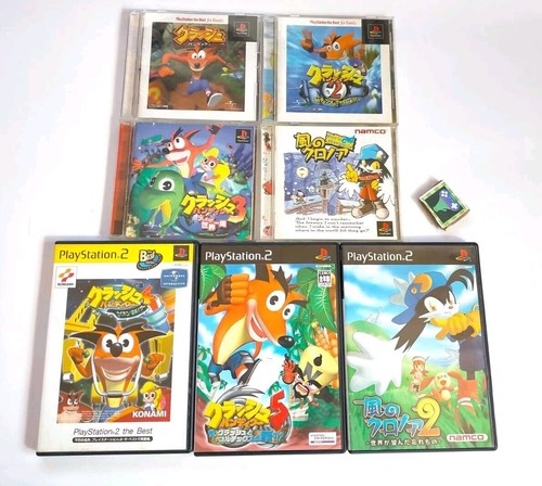 Lotto giochi ps1 ps2 crash - giochi,