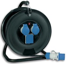 Avvolgicavo industriale blu - industriale,