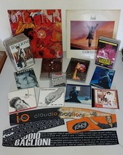 CLAUDIO BAGLIONI Lotto CD, LP, DVD, VHS, Accordi, Bandane