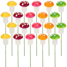  20 Pcs Funghi Decorativi