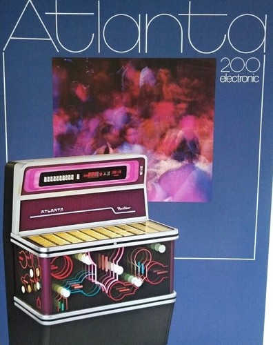 Wurlitzer atlanta 200 jukebox - wurlitzer,
