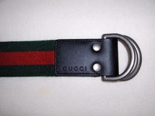 Cintura Gucci rosso/verde 85