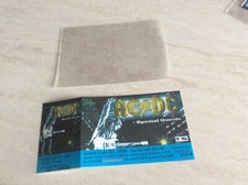 Rarissimo biglietto ticket concerto ACDC 4 Luglio 2001 perfetto da collezione