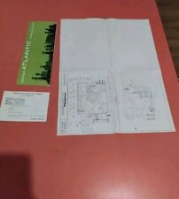 Televisore Atlantic At347 Dati Tecnici Di Servizio Con Garanzia VINTAGE