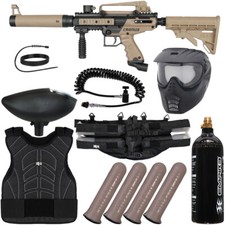 NUOVO Tippmann Cronus Tactical Light Gunner Paintball Gun Pack Kit - Tan