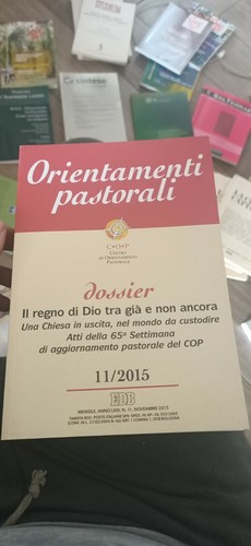 Orientamenti pastorali anno - orientamenti,