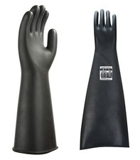 Guanto di gomma in lattice