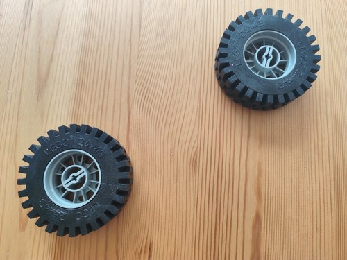Lego technic ruota 24x43 - 2x,
