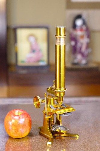 Microscopio antico vintage - microscopio, da