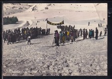 Cartolina Capracotta Una Gara di Sci ANIMATA PA47
