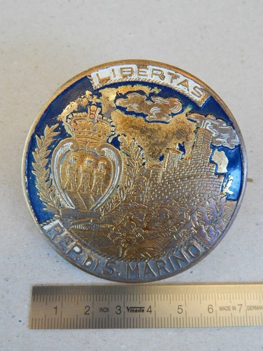 Placca san marino per vespa - marino,