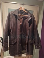 Cappotto uomo Guise in pelle