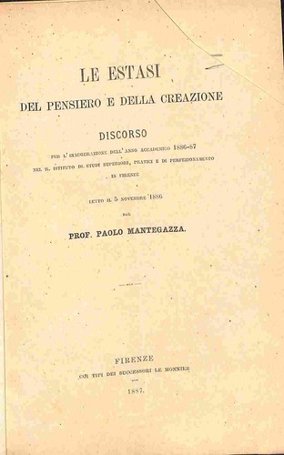 Paolo mantegazza estasi - le,