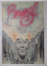 Poster Locandina Brazil Terry Gilliam 42x27cm Film Tv Cinema