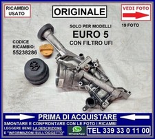 SCAMBIATORE DI CALORE SUPPORTO FILTRO 1.3 MULTIJET EURO5 1.3 55 70 KW 75 95 CV