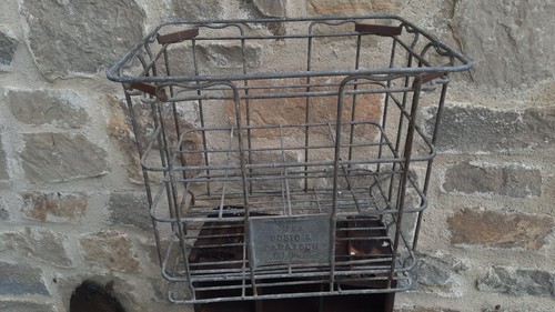 Vintage cassetta ferro birra - cassetta,