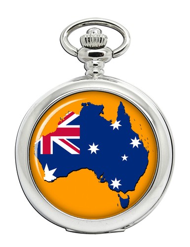 Australiano bandiera mappa - australiano,