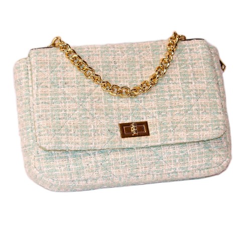 Borsa donna tessuto lavorato - borsa,