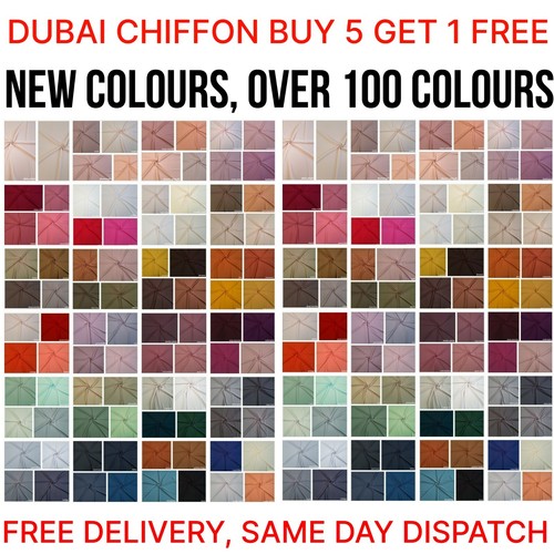 Sciarpa chiffon dubai hijab - sciarpa,