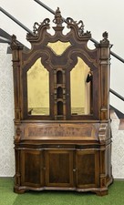 Antico Trumeau Credenza Radica