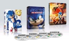 Sonic - 2 Film Collection Steelbook Ita – Eng 2 4k Uhd + 2 Blu-Ray