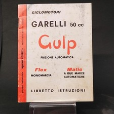 Libretto uso manutenzione ciclomotore Garelli Gulp 50