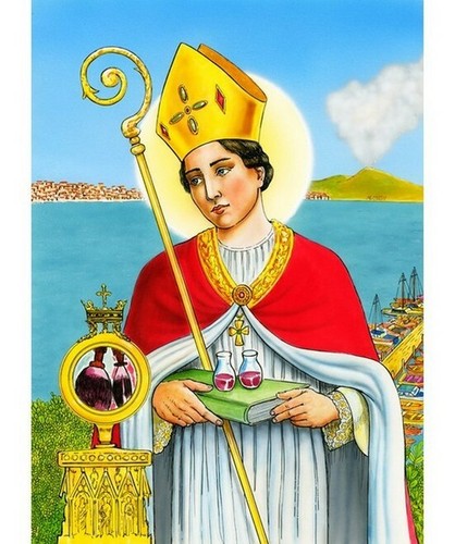 Adesivo immagine santino - adesivo, san