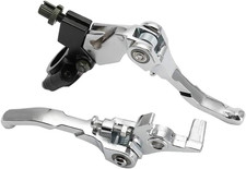 Scarico Completo Pit Bike 125 4T - Leve Freno Regolabile Leve Freno Pieghevoli i