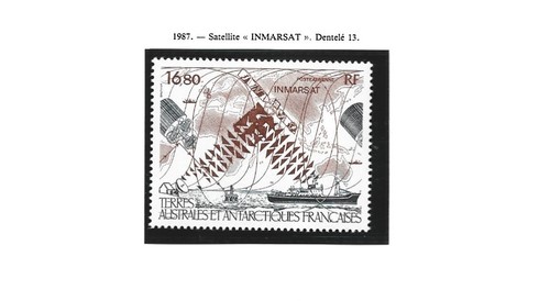 Poste aérienne taaf 1987 - aérienne,