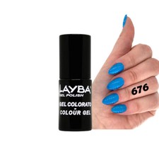 Layla Layba Smalto Gel Polish Uv Per Unghie Semipermanente Summer Rain N 676