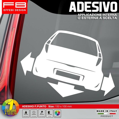 Adesivi stickers fiat - adesivi, punto