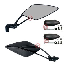 COPPIA SPECCHIETTI DA MANUBRIO FAR VIPER 8 + KIT PER YAMAHA TMAX 500 2008/2011