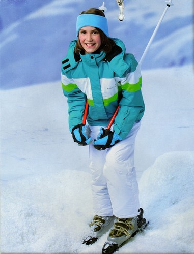 Tuta sci bambina pantaloni - sci,
