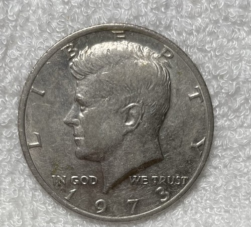 Moneta mezzo dollaro 1973