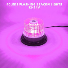 Luce faro LED magnetica viola funerale scorta camion veicolo auto luce di avvertimento