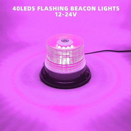 Luce faro led magnetica viola - faro,