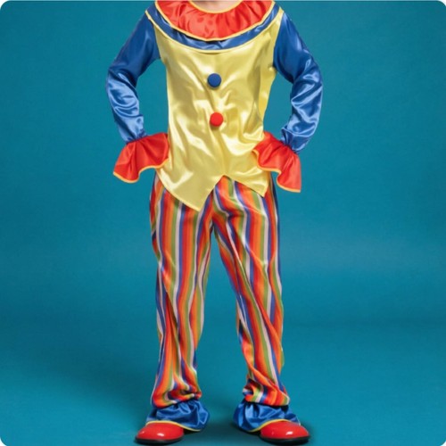 Costume clown colorato - costume, da