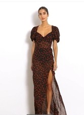 MAXI ABITO RAT & BOA MAGNOLIA