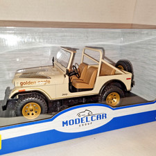 MCG 1:18 Jeep CJ-7 Golden Eagle beige 1980- 18280 in confezione originale